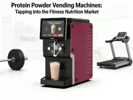 آلات بيع مسحوق البروتين: الاستفادة من سوق التغذية اللياقة البدنية